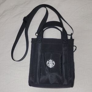 Bought From Taiwan Asia Exclusive Authentic Chic Black Starbucks Crossbody Bag